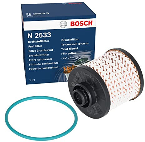 Bosch N2533 Car Diesel Filter - Separates Particles and Water from Fuel - Protects the Injection System