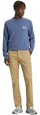 Dockers Alpha Original Khaki Slim Tapered-Stretch Twill Pantalon Homme