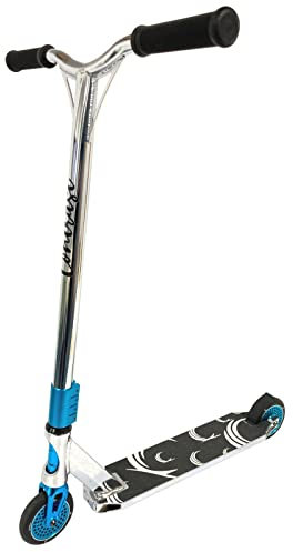 Contrast Zone Stunt Scooter (Chrome/Turquoise)
