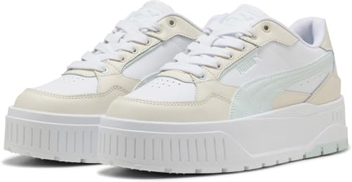 PUMA Karmen II Idol, Weiblich Sneaker, PUMA White-Peaceful Blue-Alpine Snow,
