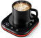 Coffee Mug Warmer,Coffee Cup Warmer for Desk with lighting,Smart Cup Warmer with 3 Temperature Control(45-75℃)，Candle Warmer,1-12H Auto Shut Off for Coffee, Tea, Milk(Black)