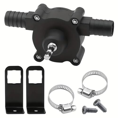Unibos | Heavy Duty Water/Oil Pump for Drill, Suitable for Cordless Drills, Multi-Purpose (Drill Pump)