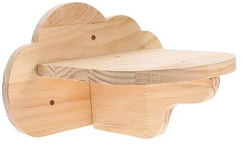 VILLFUL Haustier Kletterturm Holz Katzenbaum Sprungleiter Robuster Spielplatz Für Käfig Innenbereich