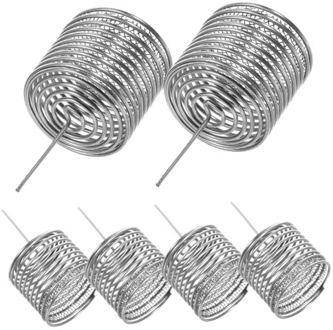 ifundom 6pièces Boîte à Engrais Inoxydable Pour Bonsaï Panier Fertilisant Renforcé Avec Couvercle Contenant Pour Engrais Orchidées Et Plantes Lot Réutilisable Pour Jardinage Et Culture Pot