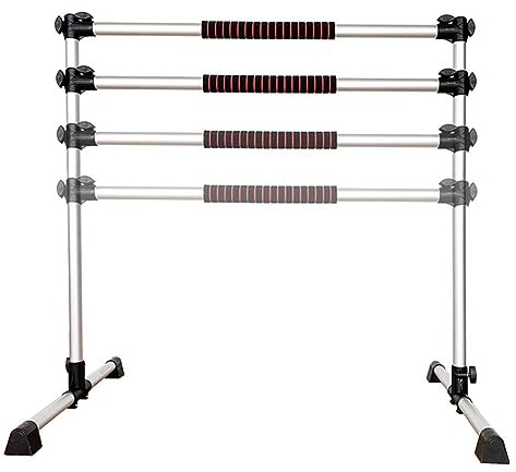Barra de Ballet portátil de aleación de Aluminio, Altura Ajustable para Adultos y niños. Barras de presión para piernas/Entrenamiento.