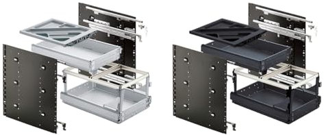 Schnellmontage Container-Set 404 x 530, schwarz_Artikel _ 9078607