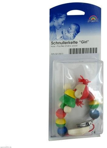 SCHNULLERKETTE Holz Girl 1 St