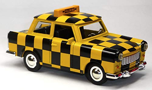 Modellauto kompatibel mit Trabant 601 Airport-Service FOLLOW ME Trabi ca. 1:30 = 12,5cm Trabbi