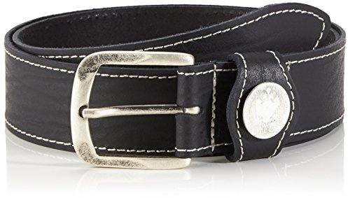 Werner Trachten Unisex Gürtel Trachtengürtel, Gr. 120 cm, Schwarz (schwarz rugato 301)
