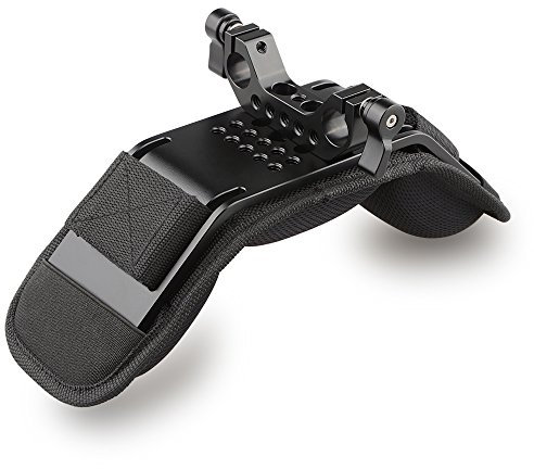 CAMVATE Camera Shoulder Mount Pad with 15mm Dual Rod Clamp for 15mm Camera Shoulder Railblock Support System - 1752