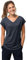 Jack Wolfskin Damen Coral Coast T-shirt T-shirt, Midnight Blue, XS