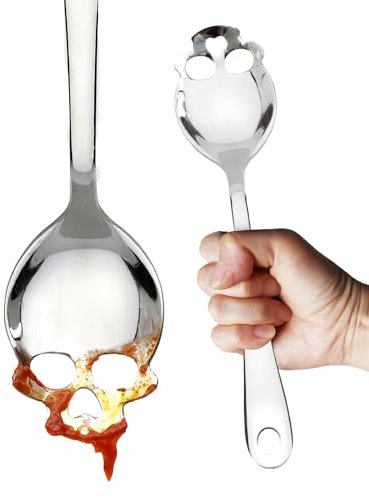 Cuillère de service Tête de mort