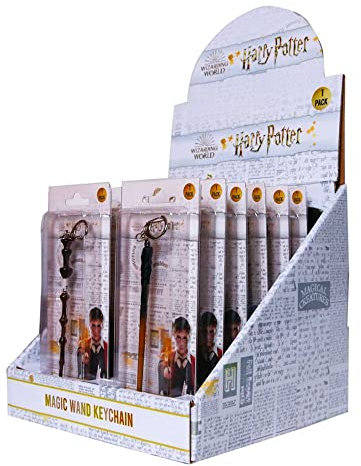 HARRY POTTER PMI Schlüsselanhänger Magic Wand 12 cm Display (12) Keyrings