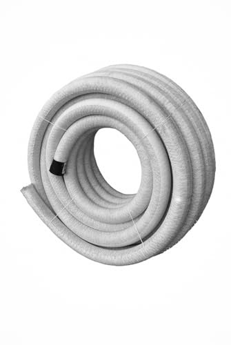 SP 3,27€/m Drainageschlauch 15m DN50 mit Muffe DN50 Drainagevlies Geotextil Drainagerohr Sickerschacht