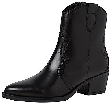 Tamaris Damen Stiefel Leder schwarz 37