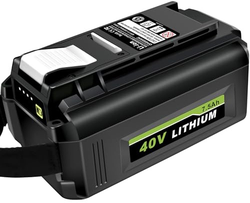 CELL9102 High-Capacity 7.5Ah Replacement Battery for Ryobi 40V Tools