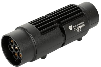 Prise remorque 7 Broches CANBUS, Compatible avec Les Ampoules LED, Élimine Les erreurs du Tableau de Bord, Installation Facile, 30 000 Heures de Fonctionnement