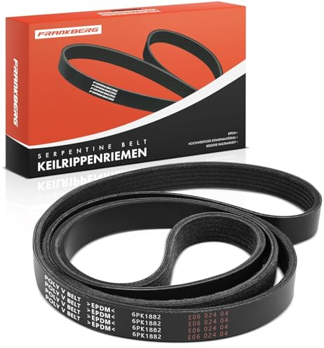 Frankberg Keilrippenriemen 078903137BC | Kompatibel mit P.a.s.s.a.t Variant 3B5, Grandis NAW, T.e.r.i.o.s F7 J2, P.a.s.s.a.t 3B3, Vectra C CC Z02, Arosa 6H1