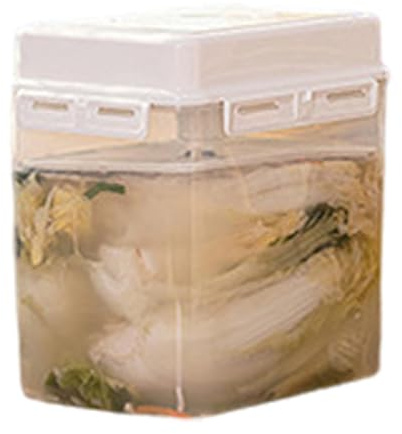 Kimchis Containers - Contenedor hermético de fermentación de 4/5 L con asa