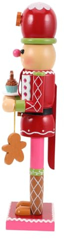 ULTECHNOVO Casse-Noisette Bois Soldat Décor De Noël Bois Naturel Casse-Noisette Artisanal pour Décoration Intérieure