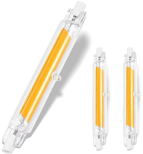 R7S LED 118mm Dimmbar Lampen Ersatz für 150W 160W 180W 200W 220W 240W 250W Halogen | 15W 16W 18W 20W 22W 24W LED R7S 118mm Naturweiß 4500K 2000 LM, Kein Flackern, 360° Abstrahlwinkel, 2er Pack