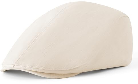 BABEYOND Herren Schiebermütze Baumwolle Barett Baskenmütze | herren gatsby cap, atmungsaktiv, einstellbare, klassisches design, ideal für alltag & outdoor