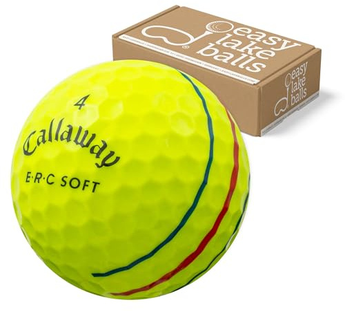 50 ERC Soft GELB LAKEBALLS/GOLFBÄLLE QUALITÄT AAAA/AAA