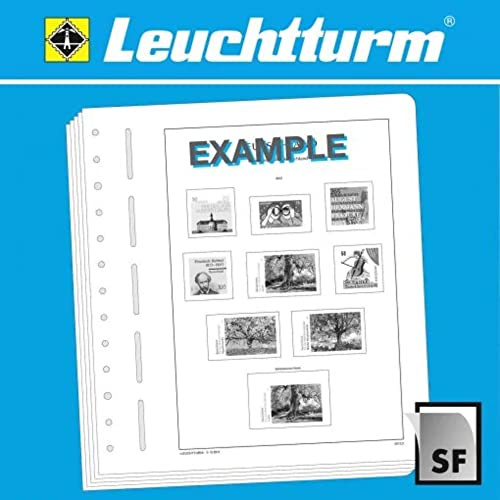 LEUCHTTURM Vordruckblätter für das Sammelgebiet Deutsches Reich mit SF-Schutztaschen | Mutterland 1933-1945