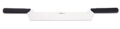 Johannes Giesser Messerfabrik Cuchillo de queso con mango de doble cara, color gris, 30 m