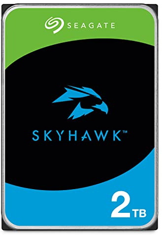 Seagate Skyhawk - Disco Duro de vigilancia de 2 TB de 3.5 Pulgadas ST2000VX015 (SATA 6 Gb/s/256 MB)