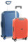 RONCATO Leicht, Gepäck Set von Unisex Erwachsene, Blau und Orange, starr und hergestellt in Italien, Blau und Orange, Hartschalenkoffer mit TSA-zugelassenem Sicherheitssystem