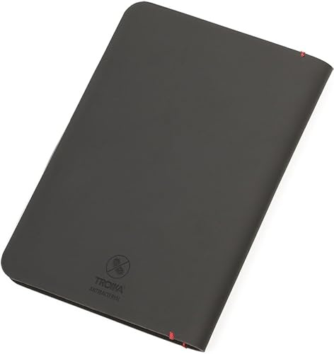Troika Slim Pass Reisepasshülle und Kreditkartenetui aus Kunstleder in der Farbe Schwarz, Maße: 10,3cm x 14,5cm x 0,5cm, PPH10/LE