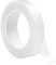 Taiyeestar 5m clear strong Double Sided Tape Heavy Duty, Double-Self Adhesive Tape Transparent, Removable Non-Marking, Nano Tape for Carpet/Kitchen/Home/Wall - 20mm Wide