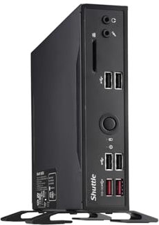 Shuttle DS20U3V2 PC/Workstation Barebone 1,3L Größe PC Schwarz Intel SoC i3-10110U 2,1 GHz