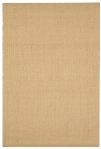 vidaXL Teppich rutschfest Pflegeleicht Sisalteppich Sisalläufer Läufer Vorleger Wohnzimmerteppich für Innenbereich Natur Sisal 100x150cm