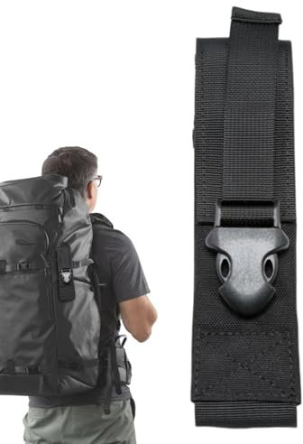 XIAOXIAOYU Taschenlampen-Holster | Taschenlampen-Gürtelhalter | 1000D Nylon Taschenlampen-Gürteltasche für Bergsteigen, Outdoor-Abenteuer, Camping und Wandern