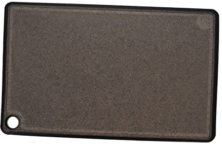 Mobestech Planche à Découper Plastique Grand Format Noire Imitation Marbre Résistante à La Moisissure Et Sans Danger Planche Pour Fruits Légumes Viande Rangement Facile