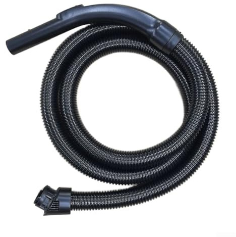 2.5m Black Curved Handle Curveds Bent End Hose Sets for Miele Vacuum Cleaners C1 C2 C3 for C4 Vacuum Hoovers Hose Cleaner (3.5 m)