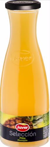 Pineapple Nectar in Glass Bottle 850 ml Juver – Refreshing Fruit Drink – Pack of 3