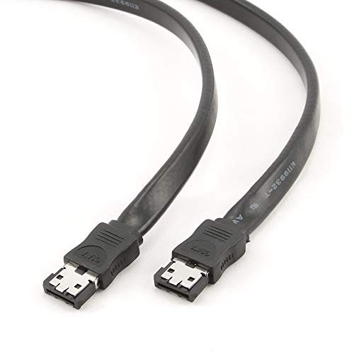 Gembird CC-ESATA-DATA cavo SATA 0,5 m Nero