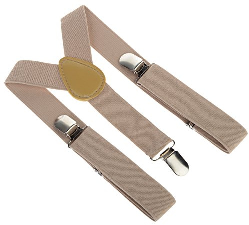 Imixlot unisex barn pojkar flickor clip-On Y-back stag elastiska justerbara hängslen för barn