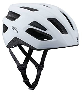 BBB Cycling Unisex-Adult Fahrradhelm Kite 2.0 | Damen und Herren | Abnehmbaren Visier | MTB und Rennrad | BHE-29B | Matt weiß S (52-55cm), S (52-55)