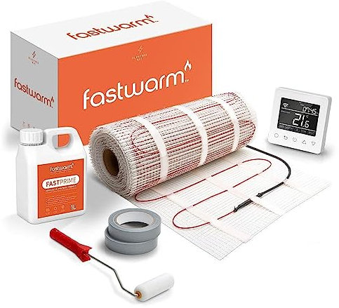 Fastwarm 200W Electric Underfloor Heating Sticky Mat Kit