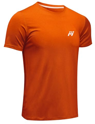 MEETWEE sporttröja för män, löpartröja kortärmad mesh funktionell tröja andningsaktiv kortärmad tröja sporttröja träningströja för män