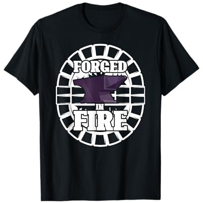 Gráfico divertido de forja de herrero de Forged In Fire Camiseta