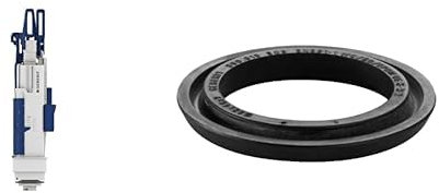 Geberit 244.820.00.1 Spülventil mit Bassin Typ 212 für Sigma UP-Spülkäsen 244820001, Mehrfarbig & 240.282.00.1 Bassindichtung für UP Spülkasten