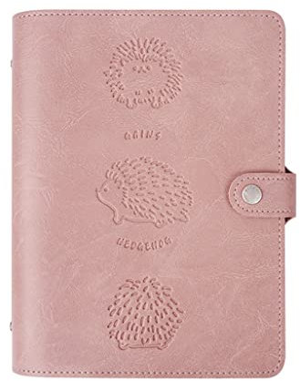 SePKUs Kompositionsdiagramm-Notizbuch, süßes Notizbuch, A5, Millimeterpapier, Geschenk, kompatibel mit Reisetagebuch, kreatives Schreiben, Kunst-Skizzenbuch (Rosa a)