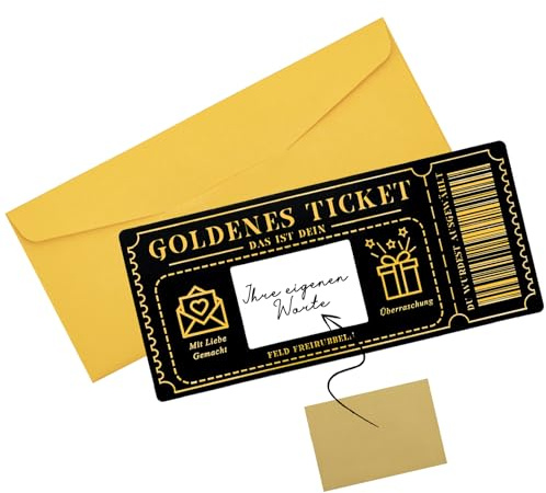1 vale para rellenar con pegatinas para rascar, tarjeta para rascar para escribir con sobres, boleto dorado, tarjetas de cumpleaños, regalos para mujeres, tarjetas de regalo de Navidad, color negro