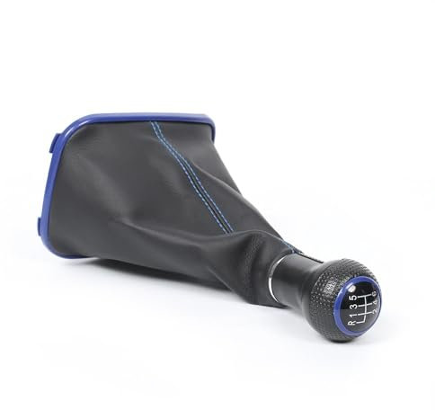 Toiumops Schaltknauf Schaltsack für VW Golf 4 MK4 GTI R32 Bora, 5/6 Gang Auto Schaltknauf Hebel Shifter Gaitor Boot