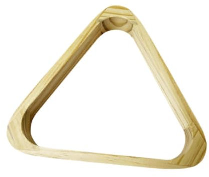 Oshhni Billardtisch Dreieck Ball Rack Holz für Billiard Room Heimspiel Indoor Spiel